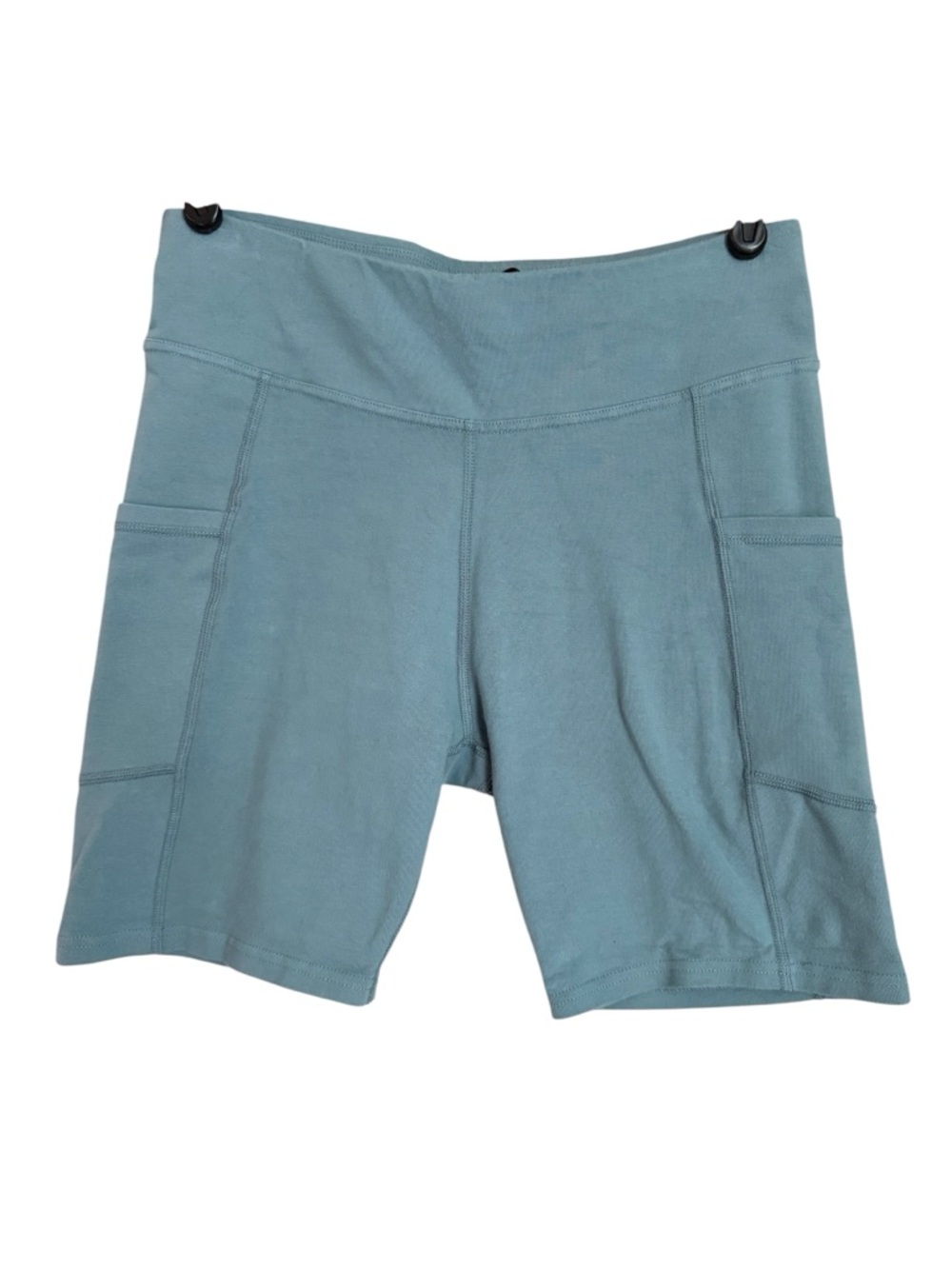 PACT Organic Biker Shorts | High Waist | Pockets | Size M